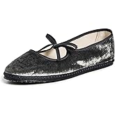 ViBi VENEZiA Women's Brigitte Satin Velvet Flats
