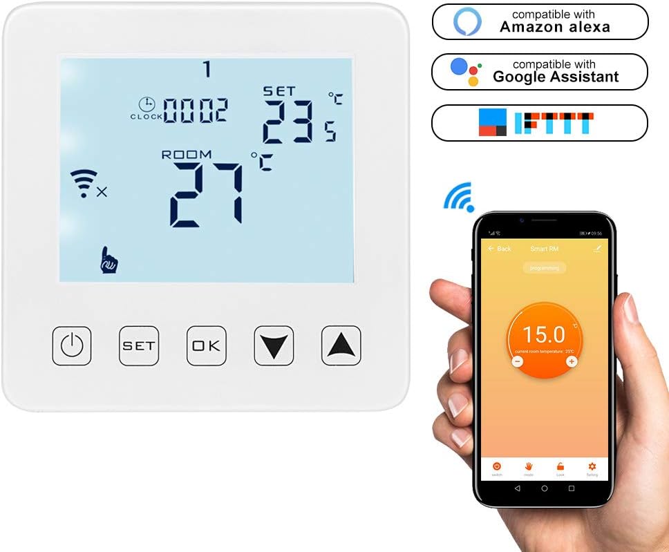 control thermostat with google home