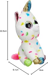 TY Harmonie Unicorn Beanie Boo Plush Baby Toy TY view 8