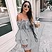 Women Dress,IEason Womens Holiday Off Shoulder StripeParty Ladies Casual Dress Long Sleeve Dress (S, Black)