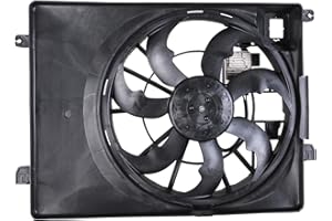 OTN TONG YANG TYG OE Replacement(CAPA Quality) Cooling Fan Extra Silent for 2016-2021 Hyundai Tucson 2.0/2.4L/ 2017-2021 Kia Sportage 2.4L FWD | 25380-D3600 | HY3115155