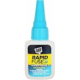 Rapid Fuse 7079800155 Purpose Adhesiv Raw Building Material, Clear, .85 ounces