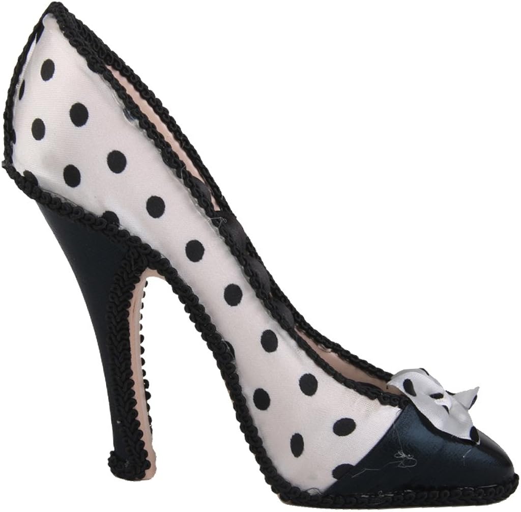 HighHeel Shoe Ring Display Jewelry Holder Black and White Amazon.co