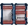 BOSCH 40 Piece Impact Tough Drill Driver Custom Case System Set DDMS40, 40-Piece Set