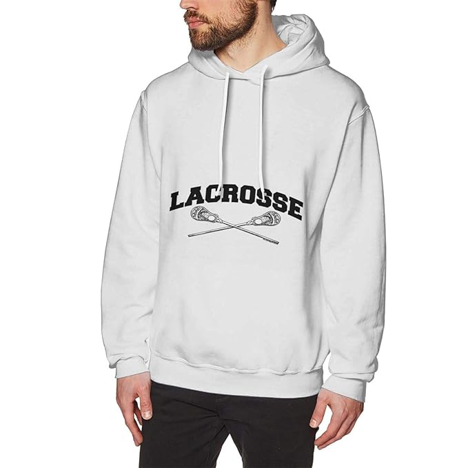 Vintage Lacrosse Sport Stamp Unisex Fashion Hooded Sweatshirt Hooded No
