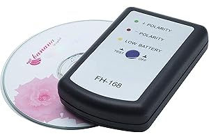 AUTUT Automotive Speaker Polarity Tester Phasemeter Tool Plastic Shell Audio Signals Tester