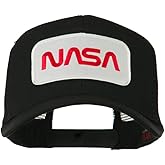 e4Hats.com NASA Logo Embroidered Patched Mesh Back Cap