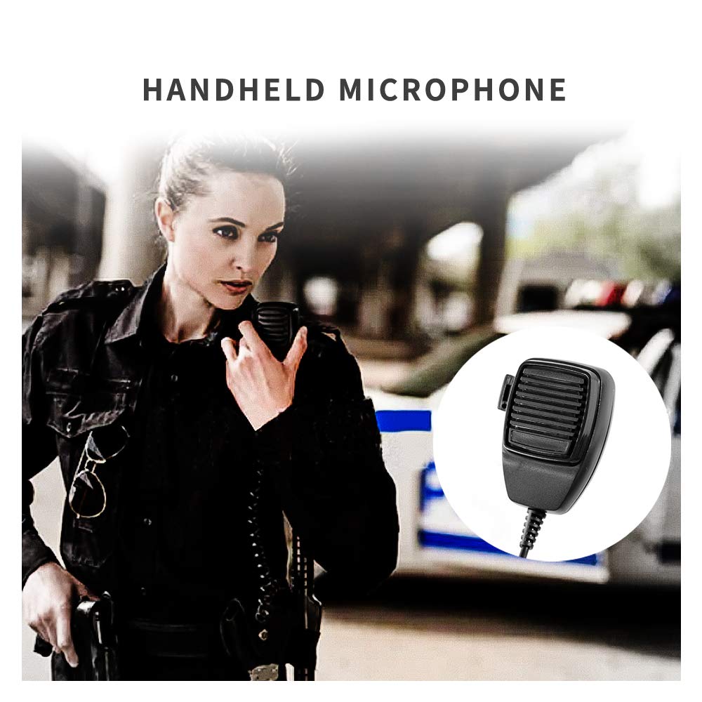 Car Police Siren,Electronic Emegency Siren,9 Tone Wired PA System for Car