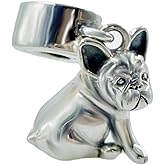 Bolenvi French Bulldog Dangle Bead Charm, 925 Sterling Silver Charm For Bracelets & Necklaces, Compatible with Pandora and Similar Charms Bracelets & Necklaces, Unique Necklace & Bracelet Pendant
