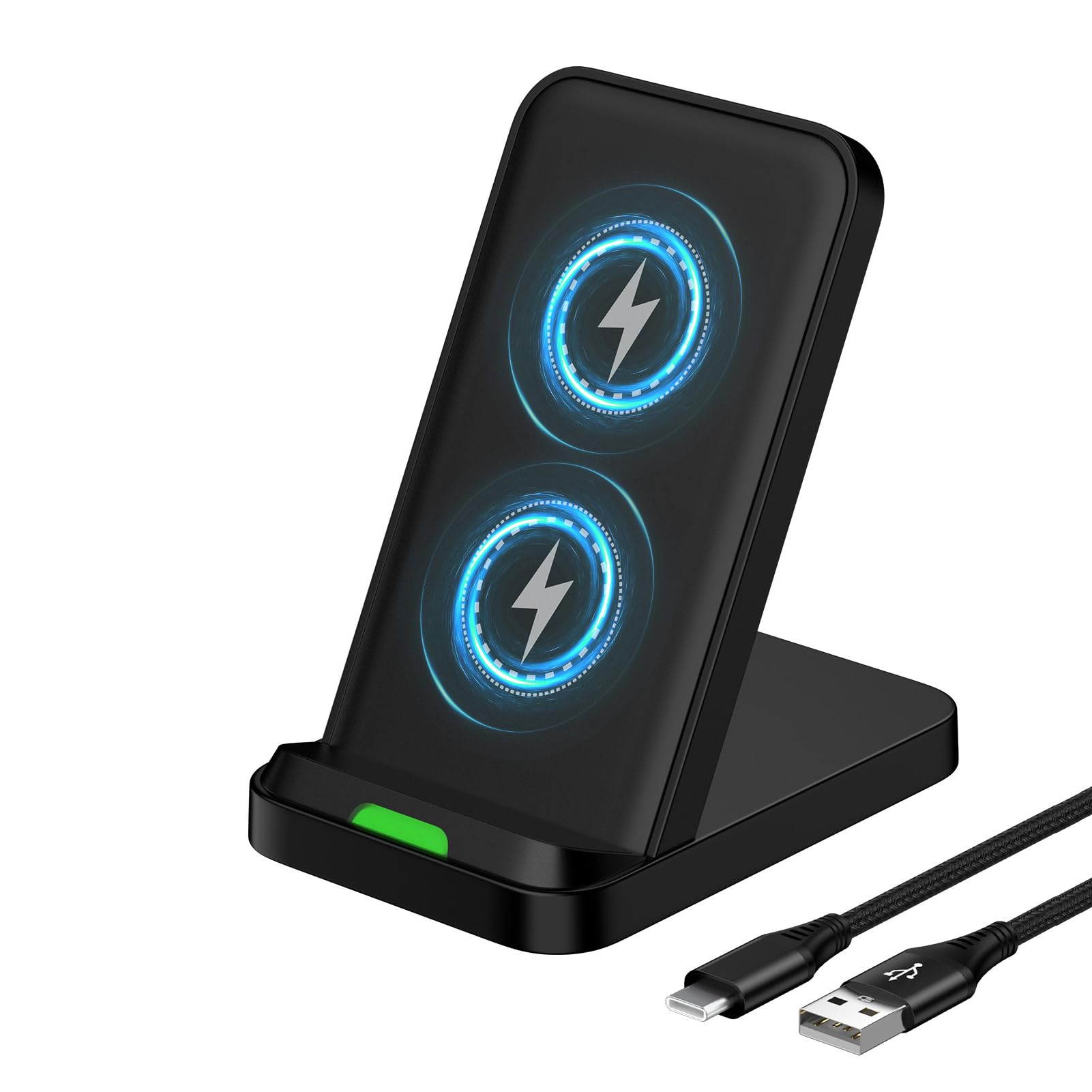 for Google Pixel Wireless Charging Stand for Pixel 10/10 Pro/10 Pro XL/9a/9 Pro/9 Pro XL/8/8 Pro/7/7 Pro/6/6 Pro/5, Android Wireless Phone Charger Fast Charging Station for Samsung S25 Ultra/S24 Plus