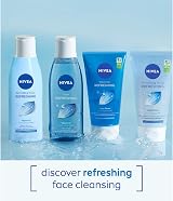 NIVEA 2-in-1 Refreshing Milk Toner 200ml Vitamin E Hydramine Face Cleanser view 5