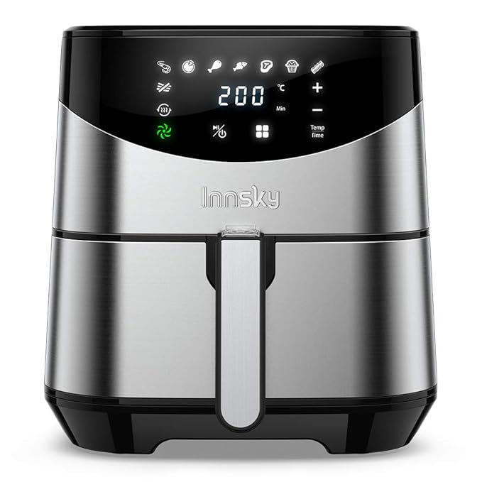 Innsky 5.5L 1700W, freidora sin Aceite con 8 programas + ...