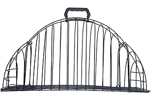 RESTOKKI Multipurpose Metal Cat Shower Cage,Cat Bathing Cage for Kittens - Scratch - Resistant Bathing and Washing Cage(S)