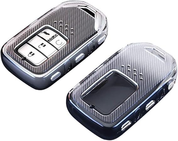 Amazon Co Jp Honda ホンダ キーケース キーホルダー 新型 フリード オデッセイ ステップワゴン フィット S660 Cr Z ヴェゼル Cr V ジェイド シャトル シビック セダン ハッチバック タイプr アコード インサイト グレイス クラリティ スマートキー 専用 カバー Tpu