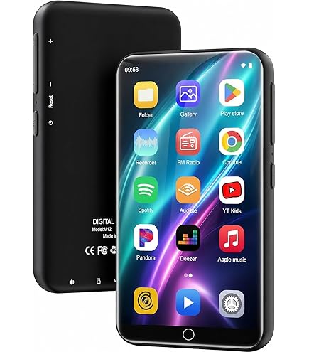 Amazon.com: Diofox MP3 Player with Bluetooth and WiFi, 80GB 4.0