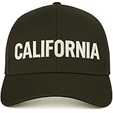 City State Hats for Men and Women, Embroidered Adjustable Baseball Cap, Black Casual Sun Peak Hat