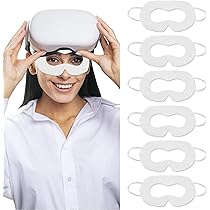 MediaAnswer Mask 4箱 Amazon.com: zxbaers VR Face Cover, Disposable VR Face Mask