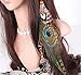 Boho Hippie Hair Extensions with Feather Clip Comb Hairpin Indian Feather Headdress Headdress DIY Accessories for Women Handmade