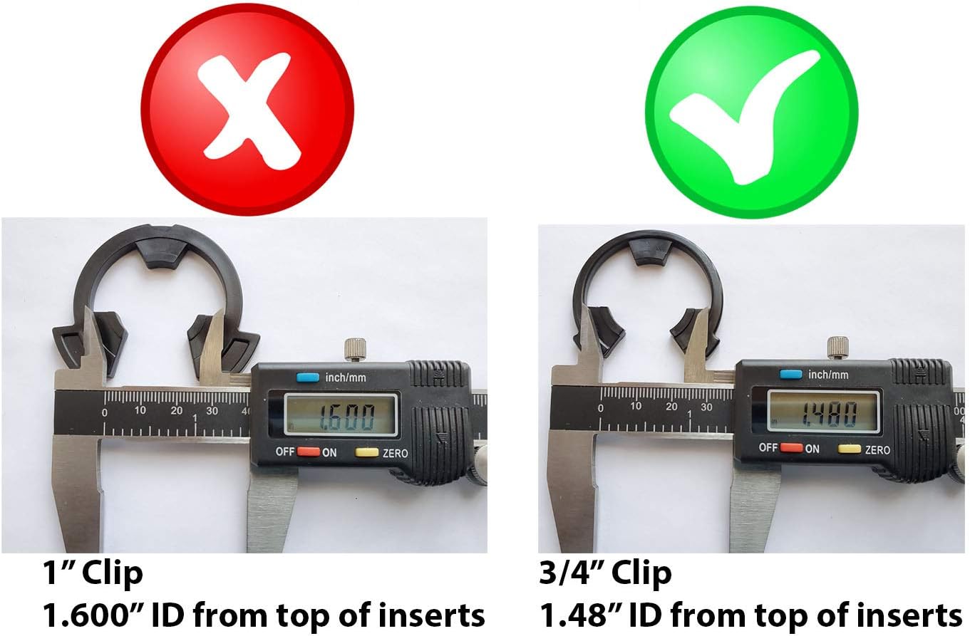 Water Softener O-Ring Seal Kit, 4 pcs (7337571, 7170288, STD302213, WS03X10025) w/Clip 1 pcs (7337563, WS60X10004, 1205500, 7116713, 1205500, 7116713) Compatible with Kenmore, GE, EcoPure, Sears - - 