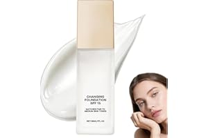 Fond De Teint Melya 50 Ans Et Plus Moisturizing Liquid Foundation Lightweight Natural Finish Long-Lasting Coverage For A Radi
