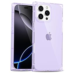 LoeoeL for iPhone 16 Pro Max Clear Case Rectangle
