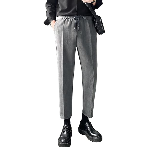 JEShifangjiusu Men's Casual Pants Chino Pant Slim Fit
