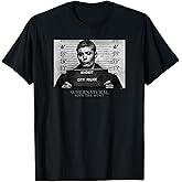 Supernatural Dean Winchester City Police Mugshot Portrait T-Shirt