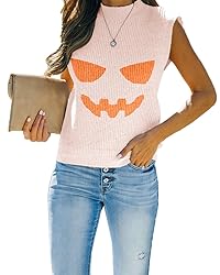 Amarmia Women's Halloween Mock Neck Knit Sweater