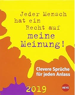 Lebensweisheiten 254219 2019 Tages Abreisskalender Mit