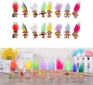 mini troll dolls
