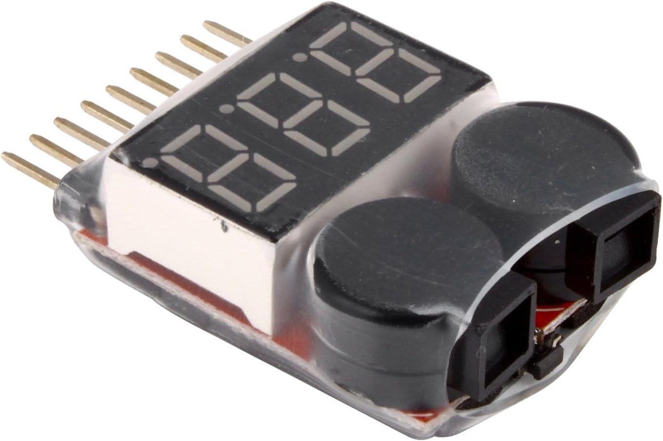 YUNIQUE GREEN-CLEAN-POWER - Buzzer Alarm 1-8s for Lipo Batteries, Black - Image 4