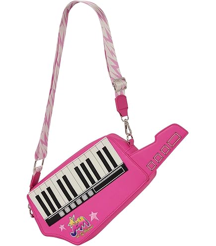 Loungefly Jem Backpack Jem and the Holograms Glitter All-Over Print Mini Backpack  main image 4