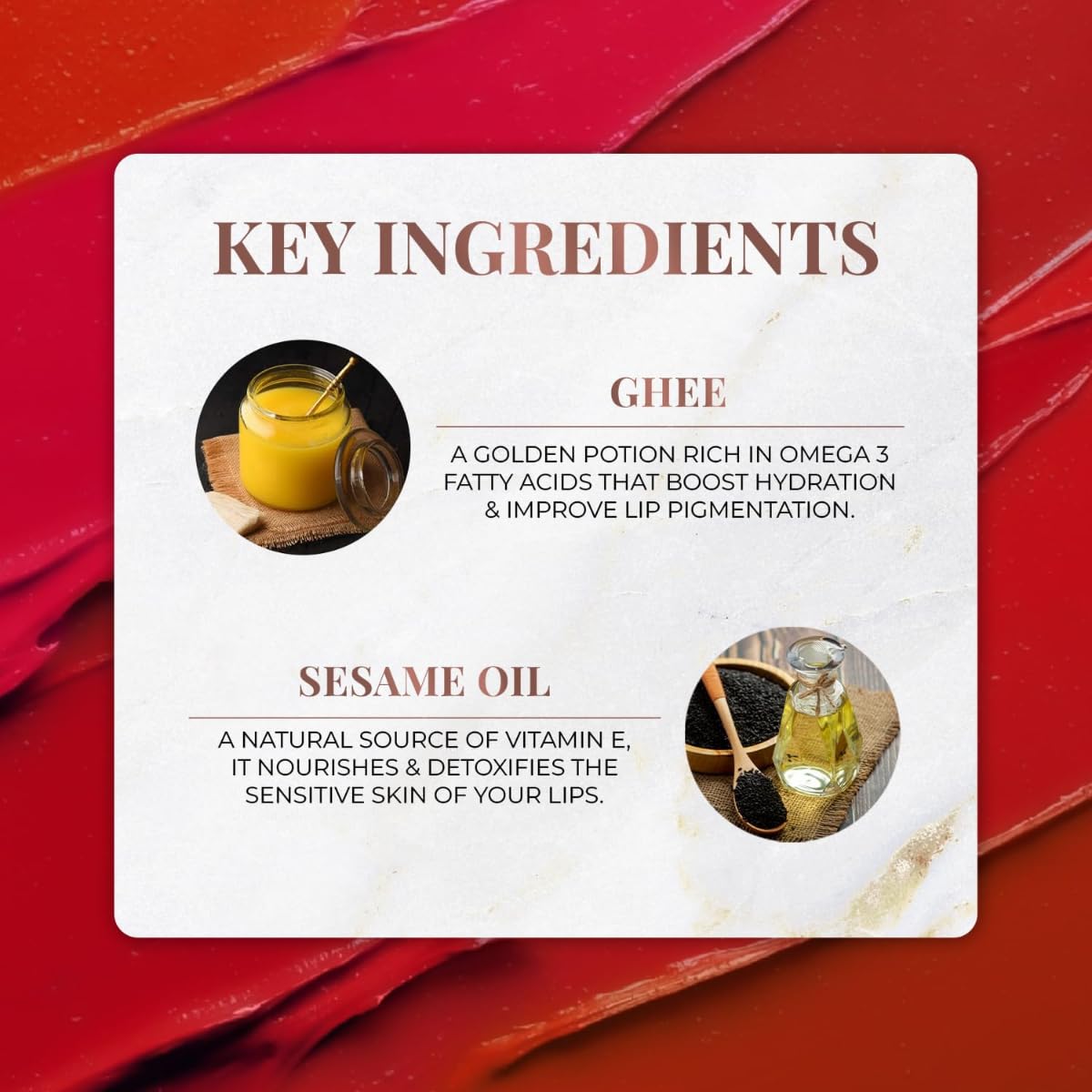 Just Herbs Herb Enriched Ayurvedic Lipstick Shade Sampler Kit