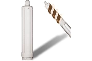 AFDD 1.6in Long Hair Curling Barrel Attachment Compatible with Shark FlexStyle, Self-Curling Accessories for Shark Flex Style HD400 Series With Both Curl Directions for Loose Curls Waves