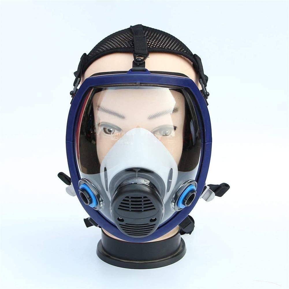PPWYY Full Face Facepiece Respirator,Painting Spraying Chemcial Respirator Same for 3M 6800 Gas Mask