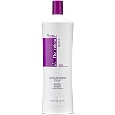 Fanola No Yellow Purple Shampoo &amp; Anti-Brass Hair Toner, 33.8 oz | Controls Brassiness &amp; Orange Tones for Blonde, Silver, Grey &amp; Highlighted Strands, Color-Safe &amp; Extending, Nourishes &amp; Shines