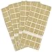 DII Basic Terry Collection Windowpane Dishtowel Set, 16x26, Pebble Check, 4 Piece