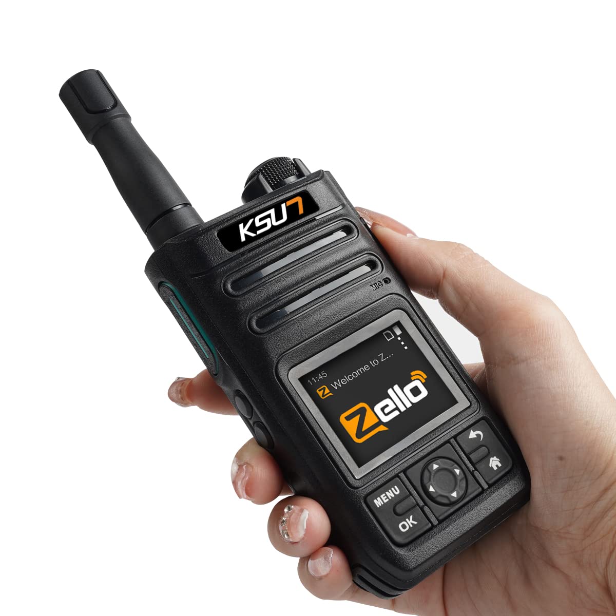 Walkie Talkie Phones Zello PTT Button APP WiFi
