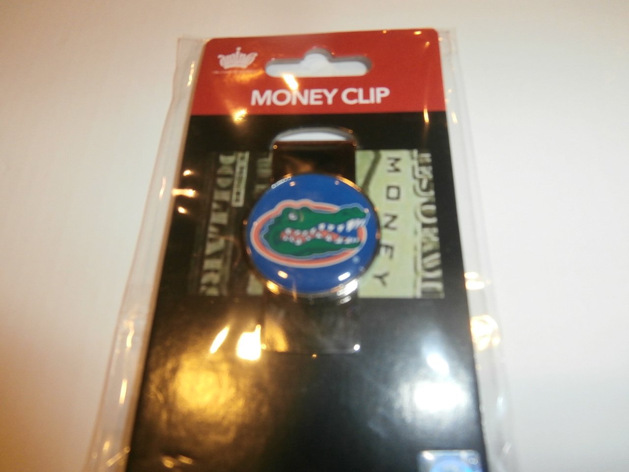 aminco NCAA Florida Gators Domed Money Clip