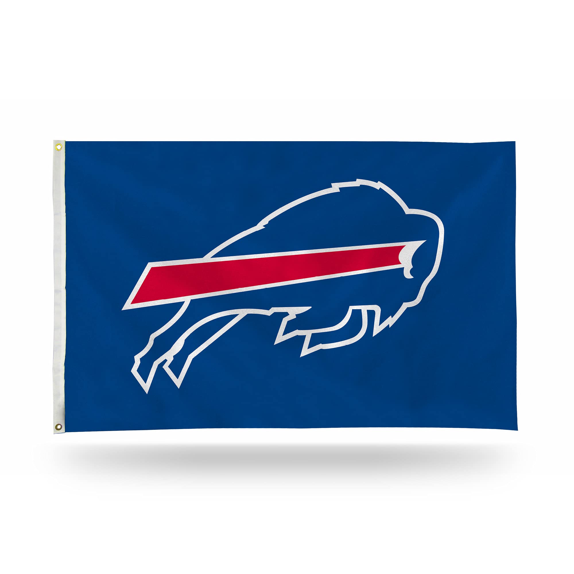 NFL Rico Industries Buffalo Bills Blue 3' x 5' Banner Flag 3' x 5' Banner Flag Single Sided - Indoor or Outdoor - Home Décor Image