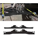 OICCTBF 2PCS Black Wheel Alignment Toe Adjustment Tool for Polaris RZR XP 1000 Turbo S Ranger General,Stainless Steel Wheel Alignment Jig Tool Plates for UTV Toe Angle Accurate Measurement Gauge