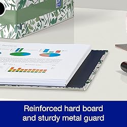 Oxford, Lever Arch File, Leaves, Pack of 2 Folders