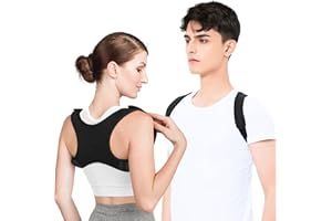 OORMGSRC Posture Corrector for Women, Breathable Back Brace Posture Corrector, Adjustable Back Brace for Posture for Shoulder and Neck, Relief for Upper and Lower Back Pain