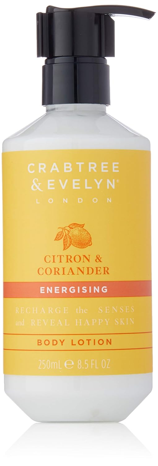 Crabtree & Evelyn Citron and Coriander Energising Body Lotion , 8.5 Fl Oz