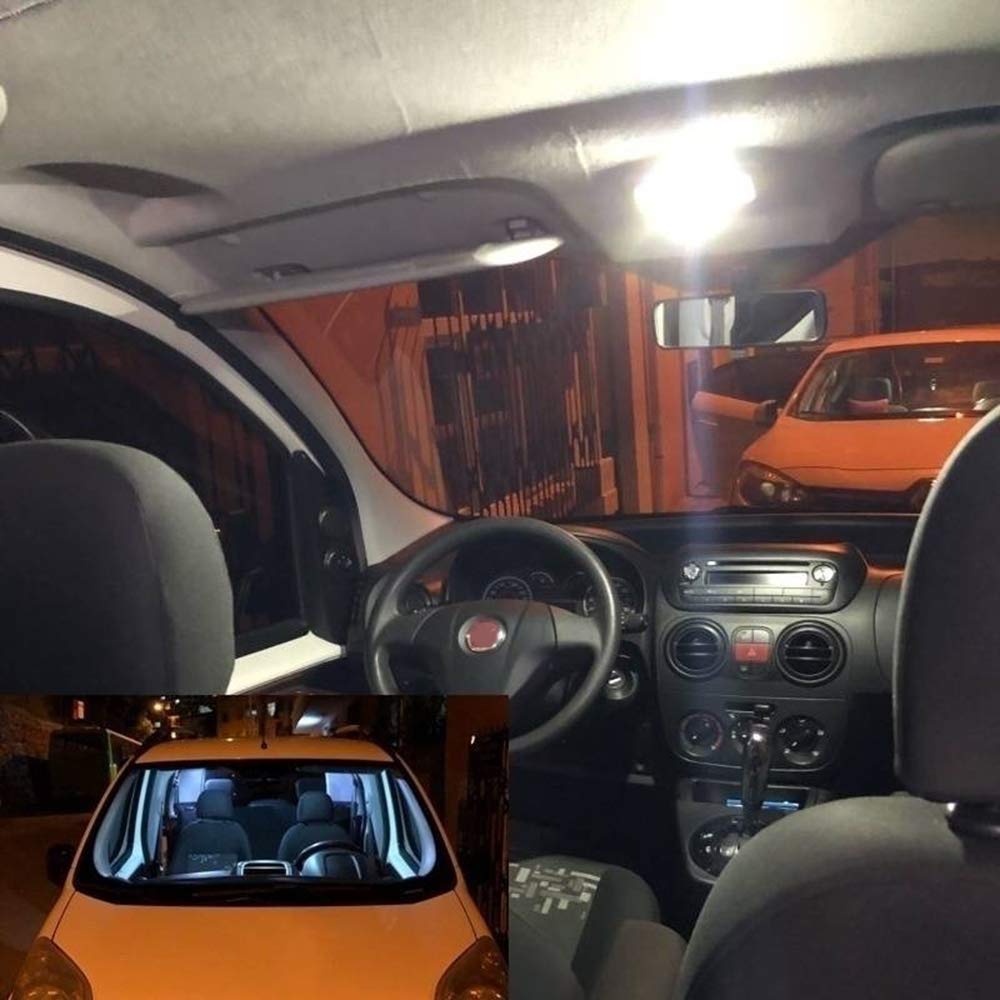 14 PZ PACCHETTO Interni Auto Cupola Mappa LED Targa Parti A Luce Mista - Foto 9