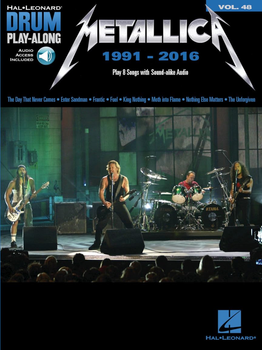 Drum Play-Along Volume 48: Metallica 1991-2016 (Book/Online Audio)