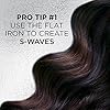 INFINITIPRO BY CONAIR 2-in-1 Stainless Styler, Curl/Wave or Straighten, 1-inch, Black