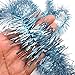 PEPPERLONELY 36 FT Christmas Tinsel Garland Classic Christmas Decorations, Light Blue