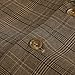 Hanayome Men's 2017 Top Designed Casual Formal Suit Vest Slim Fit Dress Waistcoat,Light Brown,M(US Tag Chest 40