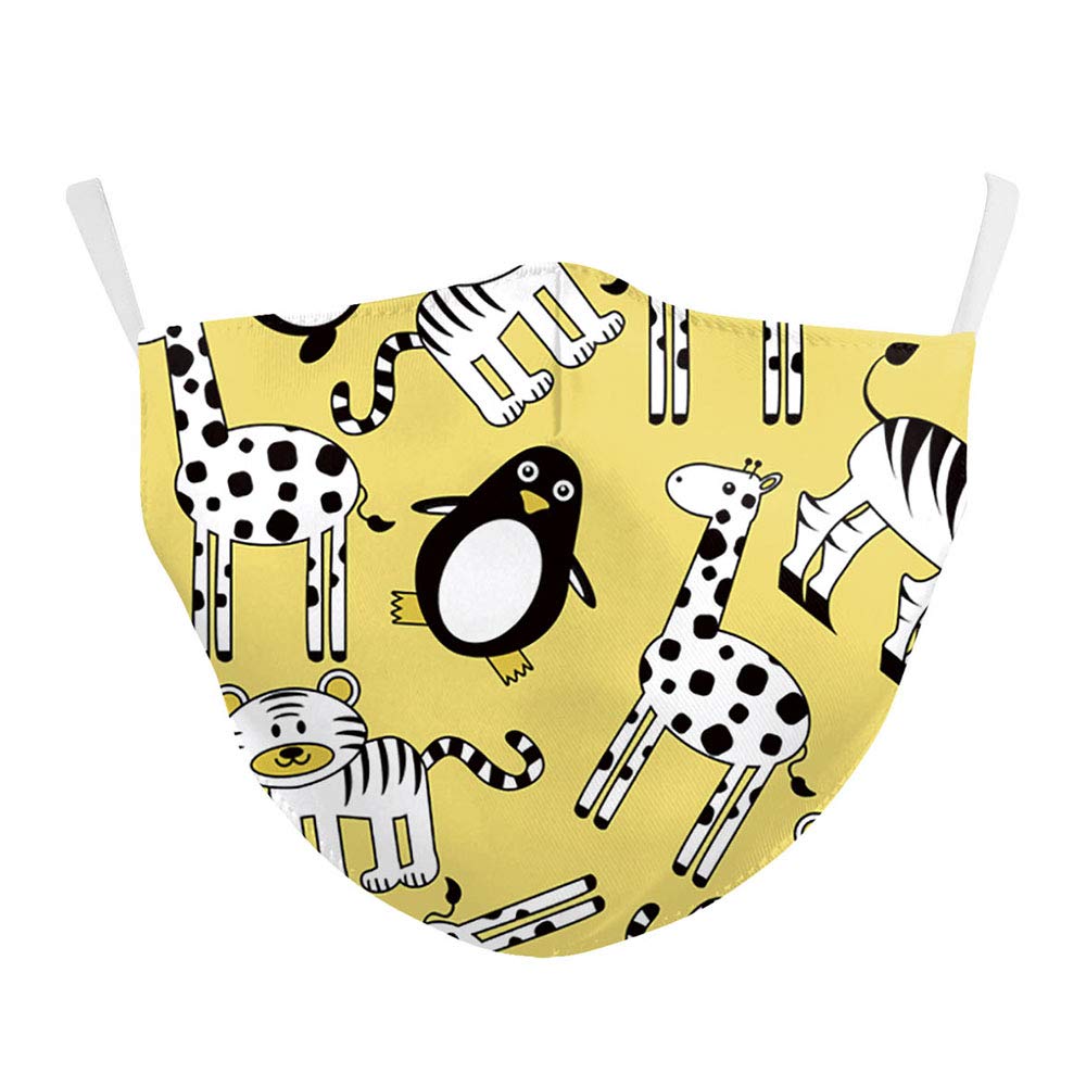 eBoutik -Spooky Face Coverings Face Mask Reusable - Washable & Breathable - Social Distancing Aid